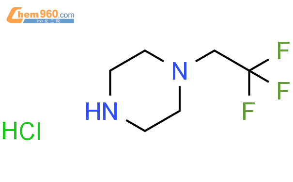 1-(2,2,2-三氟-乙基)-哌嗪盐酸盐结构式图片|195447-63-3结构式图片