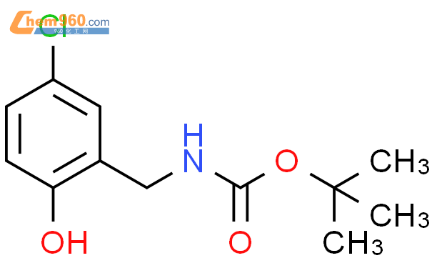 叔丁基5-氯-2-羟基苄基氨基甲酸酯结构式图片|195517-88-5结构式图片