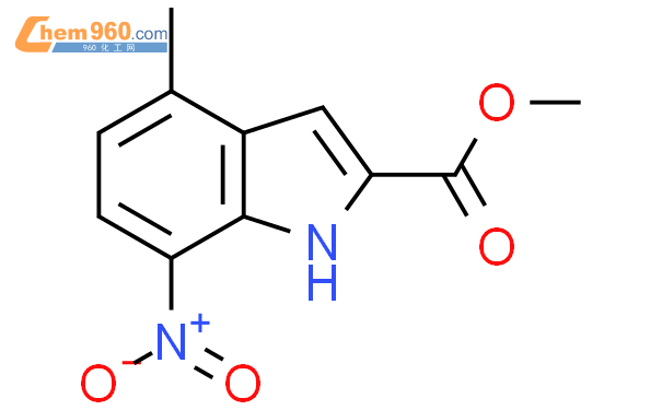 4-甲基-7-硝基-1H-吲哚-2-羧酸甲酯