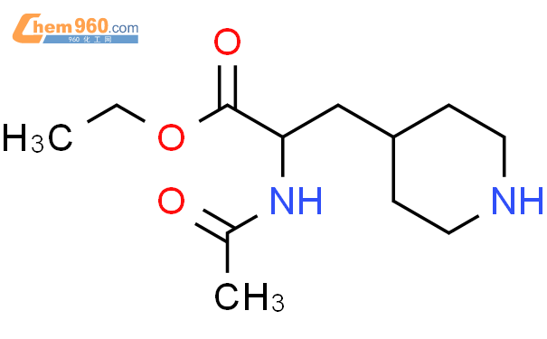 ethyl 2 acetamido 3 piperidin 4 yl propanoateCAS号195877 37 3 960化工网