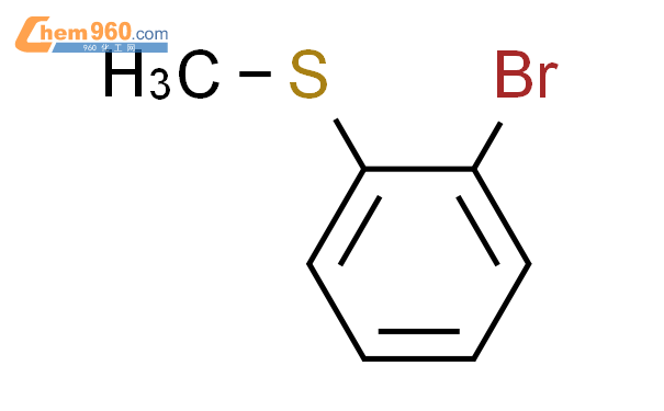 2-溴苯硫基甲烷结构式图片|19614-16-5结构式图片