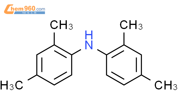 N-(2,4-二甲基苯基)-2,4-二甲基苯胺结构式图片|19616-28-5结构式图片