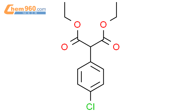 2-(4-氯苯基)丙二酸二乙酯结构式图片|19677-37-3结构式图片