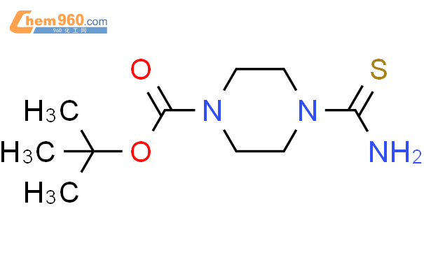 4-Boc-哌嗪-1-硫酰胺结构式图片|196811-66-2结构式图片