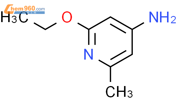2-乙氧基-6-甲基吡啶-4-胺结构式图片|197163-57-8结构式图片