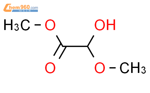 2-羟基-2-甲氧基乙酸甲酯结构式图片|19757-97-2结构式图片