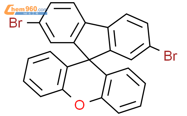 2,7-二溴螺[芴-9,9'-氧杂蒽]结构式图片|198142-65-3结构式图片