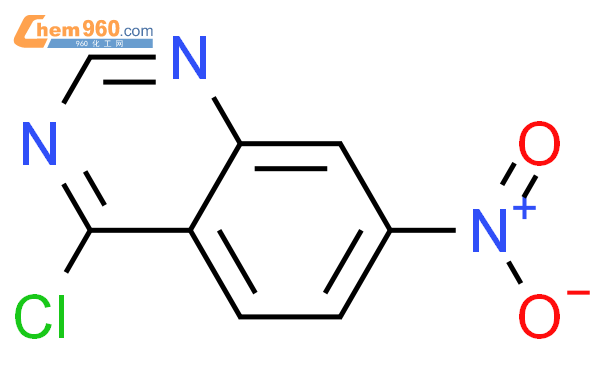 4-氯-7-硝基喹唑啉结构式图片|19815-17-9结构式图片