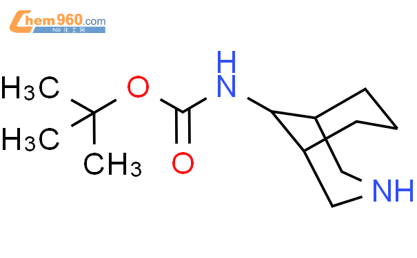 (3-Aza-bicyclo[3.3.1]non-9-yl)-carbamic acid tert-butyl ester结构式图片|198210-96-7结构式图片