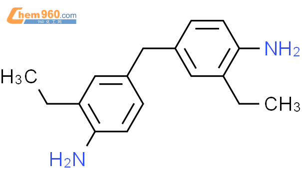 4,4'-亚甲基双(2-乙基)苯胺结构式图片|19900-65-3结构式图片