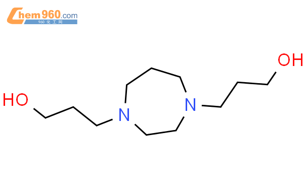 n,n-二(3-羥基丙基)高哌嗪結構式圖片