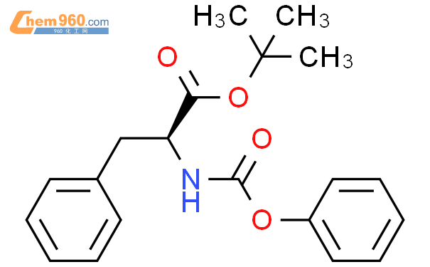 199729 03 8 L Phenylalanine N phenoxycarbonyl 1 1 dimethylethyl ester化学式结构式分子式mol 960化工网