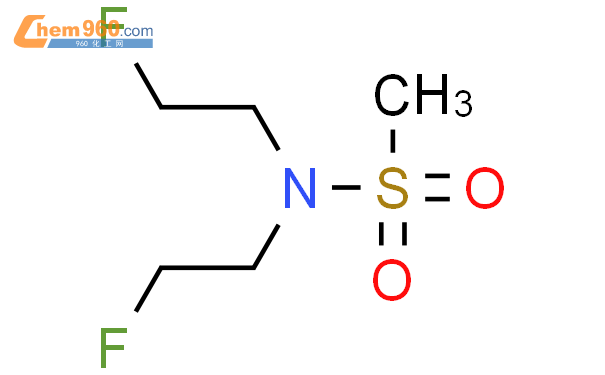 1998 78 3 Methanesulfonamide N N bis 2 fluoroethyl 化学式结构式分子式mol