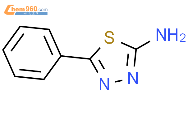 5-苯基-1,3,4-噻二唑-2-胺结构式图片|2002-03-1结构式图片