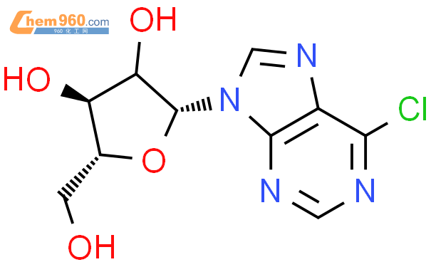 6-氯嘌呤核苷结构式图片|2004-06-0结构式图片
