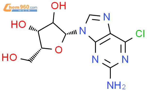 (2R,3R,4S,5R)-2-(2-氨基-6-氯-9H-嘌呤-9-基)-5-(羟甲基)四氢呋喃-3,4-二醇