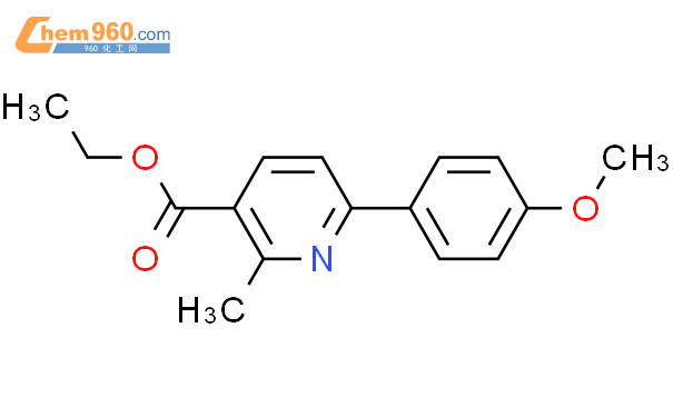 6-(4-甲氧基苯基)-2-甲基吡啶-3-羧酸乙酯