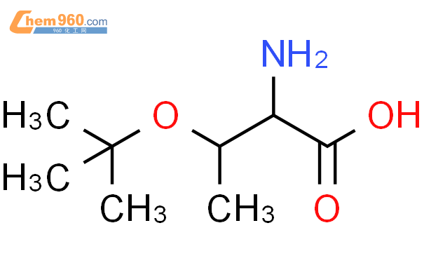 O-叔丁基-D-苏氨酸结构式图片|201274-81-9结构式图片