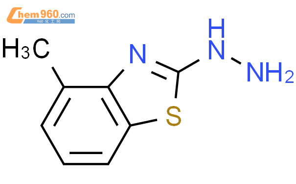 4-甲基-2-肼基苯并噻唑结构式图片|20174-68-9结构式图片