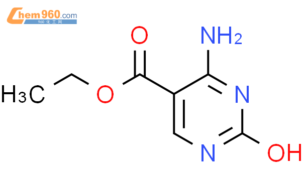 4-氨基-2-羟基嘧啶-5-甲酸乙酯结构式图片|20187-46-6结构式图片