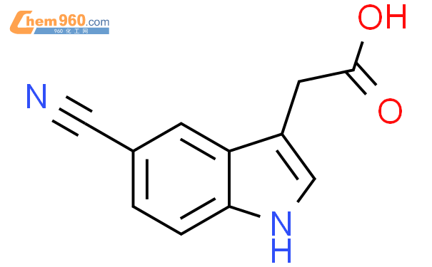 5-氰基-1H-吲哚-3-乙酸