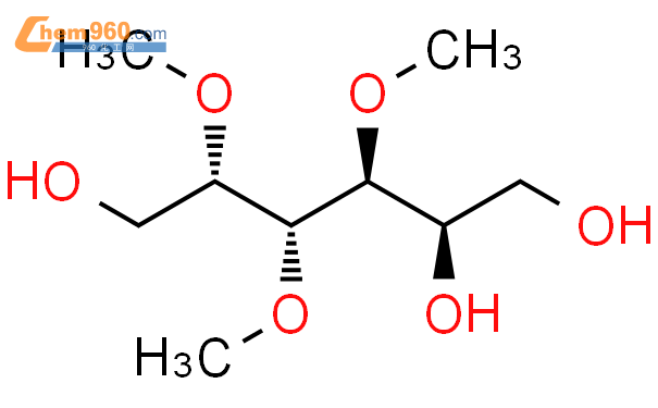 20227-17-2,D-Galactitol, 2,3,4-tri-O-methyl-化学式、结构式、分子式、mol、smiles – 960化工网