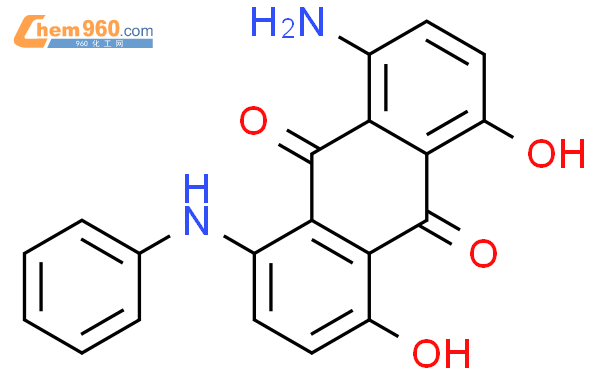 1-氨基-4,5-二羟基-8-(苯氨基)-9,10-蒽二酮