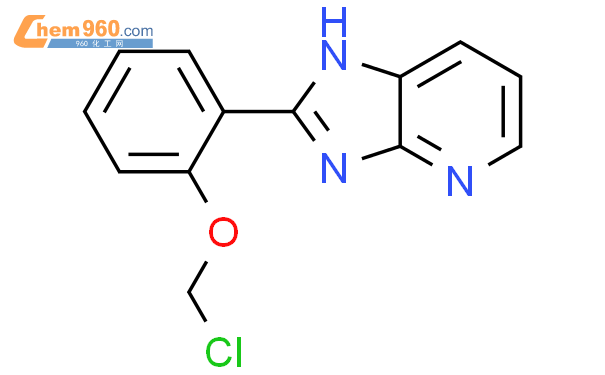 202416-46-4_1H-Imidazo[4,5-b]pyridine, 2-[2-(chloromethoxy)phenyl]-CAS号 ...