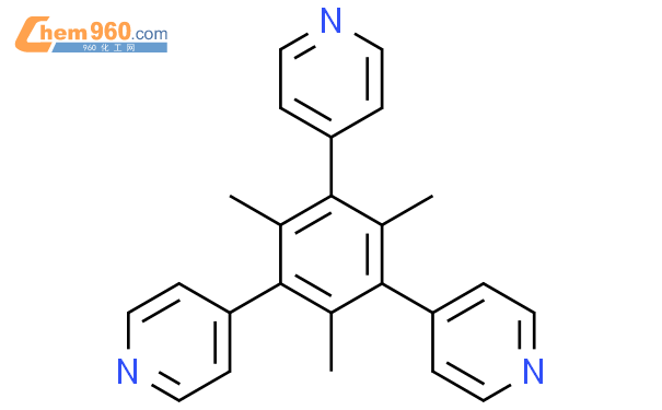 4,4',4''-(2,4,6-trimethyl-1,3,5-benzenetriyl)tris-Pyridine