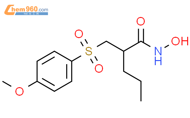 203248-75-3,Pentanamide, N-hydroxy-2-[[(4-methoxyphenyl)sulfonyl]methyl ...