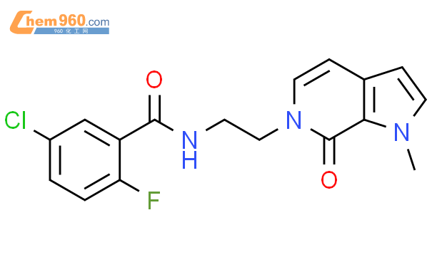 Chloro Fluoro N Methyl Oxo H H H Pyrrolo C Pyridin Yl Ethyl