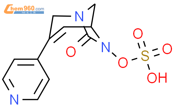 硫酸 单[7-氧代-3-(4-吡啶基)-1,6-二氮杂双环[3.2.1]辛-3-烯-6-基]酯结构式图片|2036316-21-7结构式图片