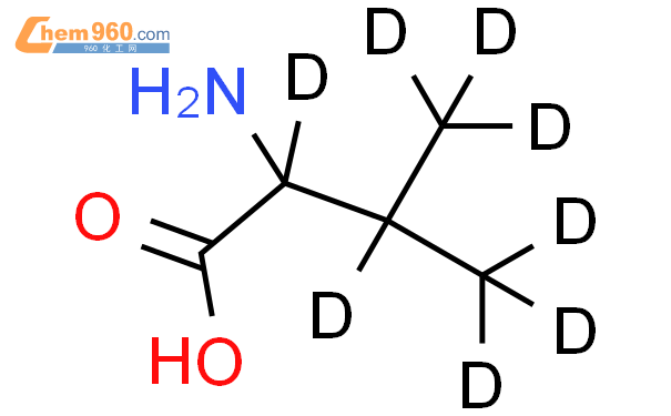 dl-纈氨酸-d8氘代內標結構式圖片|203784-63-8結構式圖片