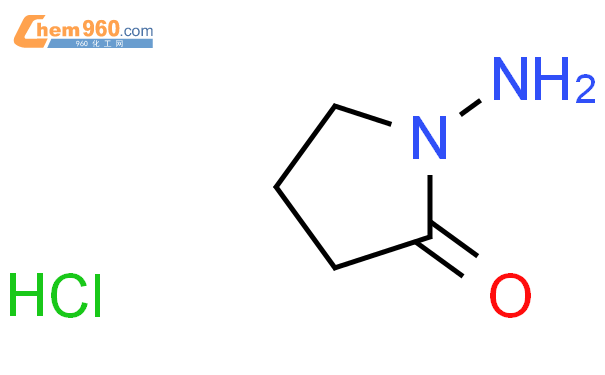 2-吡咯烷酮,1-氨基-,盐酸盐 (1:1)结构式图片|20386-22-5结构式图片