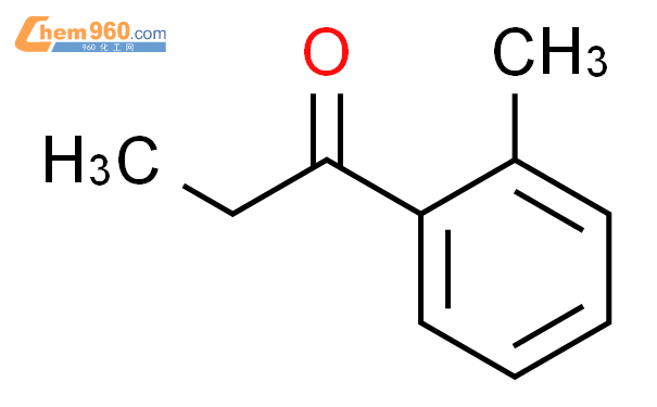 1-(2-甲基苯基)丙-1-酮结构式图片|2040-14-4结构式图片