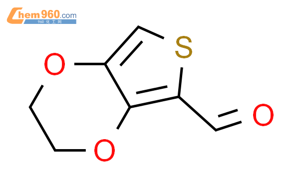 2,3-二氢噻吩并[3,4-B][1,4]二恶烷-5-甲醛结构式图片|204905-77-1结构式图片