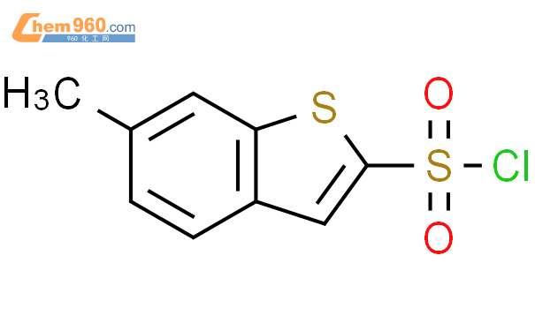 205054-93-9,Benzo[b]thiophene-2-sulfonyl Chloride, 6-methyl-化学式、结构式、分子式 ...