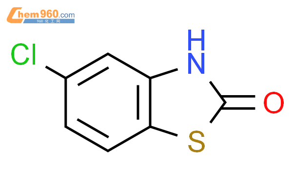 5-氯苯并噻唑啉酮结构式图片|20600-44-6结构式图片