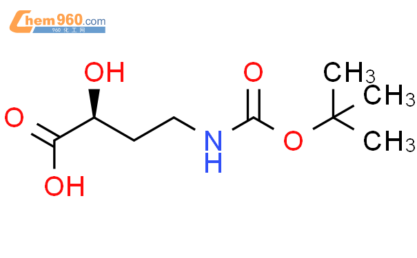 Butanoic acid,4-[[(1,1-dimethylethoxy)carbonyl]amino]-2-hydroxy-, (2S)-