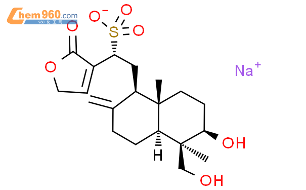 Sodium 14-deoxy andrographolide-12(R)-sulfonate