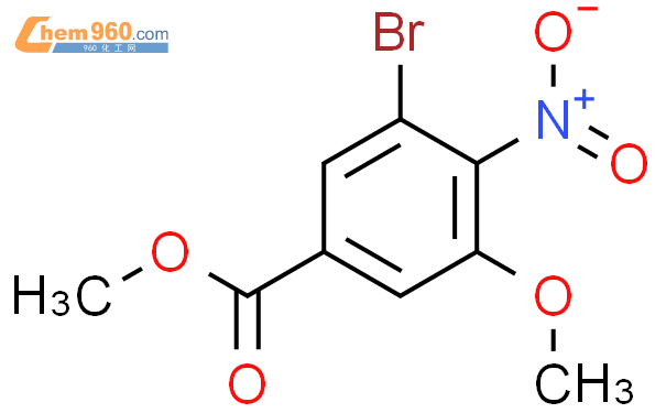 3-溴-5-甲氧基-4-硝基-苯甲酸甲酯