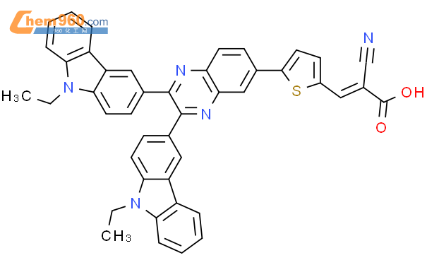 2087922 15 2 2 Propenoic Acid 3 5 2 3 bis 9 ethyl 9H carbazol 3 yl 
