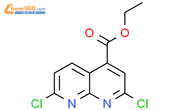 ethyl 2,7-dichloro-1,8-naphthyridine-4-carboxylate