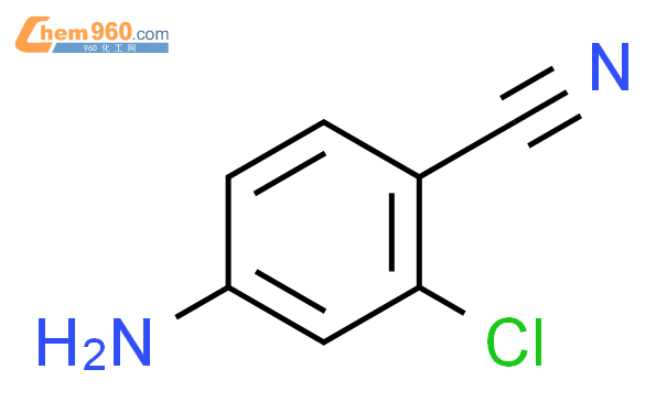 2-氯-4-氨基苯腈结构式图片|20925-27-3结构式图片