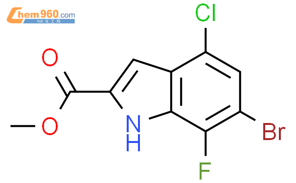 H Indole Carboxylic Acid Bromo Chloro Fluoro Methyl Estercas