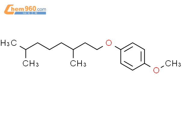 209347-80-8_1-甲氧基-4-[(3,7-二甲基辛基)氧]苯CAS号:209347-80-8/1-甲氧基-4-[(3,7-二甲基辛基 ...
