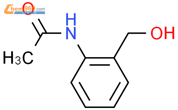 N-[2-(羟基甲基)苯基]乙酰胺结构式图片|20939-77-9结构式图片