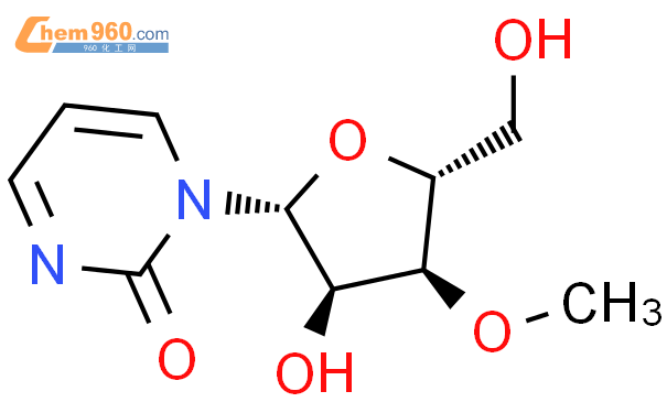 3'-O-甲基-4-脱氧尿苷结构式图片|2095417-12-0结构式图片