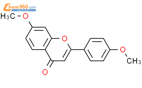 4H-1-Benzopyran-4-one,7-methoxy-2-(4-methoxyphenyl)-
