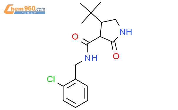 Tert Butyl N Chlorophenyl Methyl Oxopyrrolidine Carboxamidecas